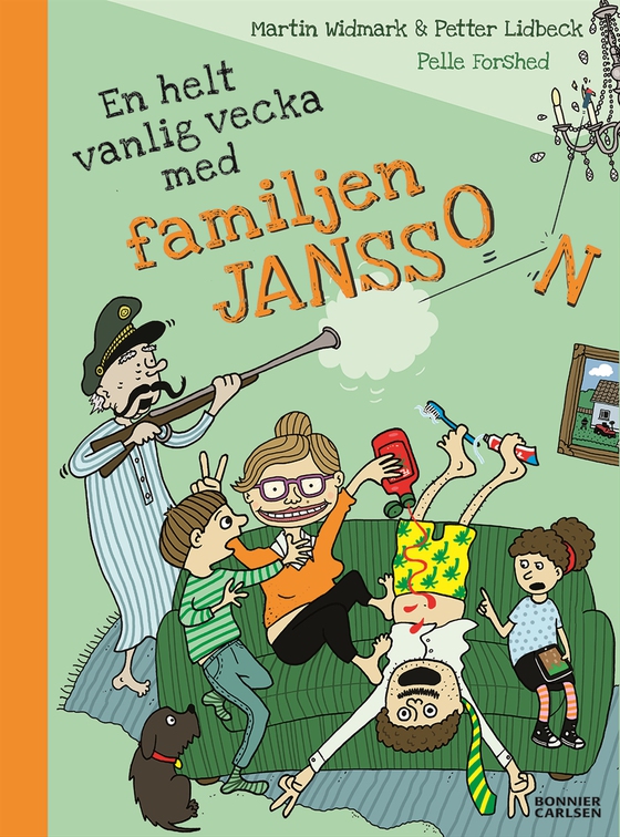 En helt vanlig vecka med familjen Jansson (e-bok) av Martin Widmark