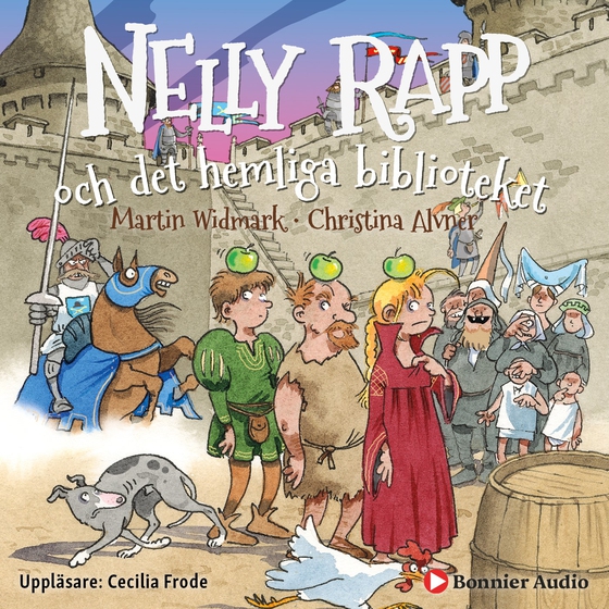 Nelly Rapp och det hemliga biblioteket (ljudbok) av Martin Widmark