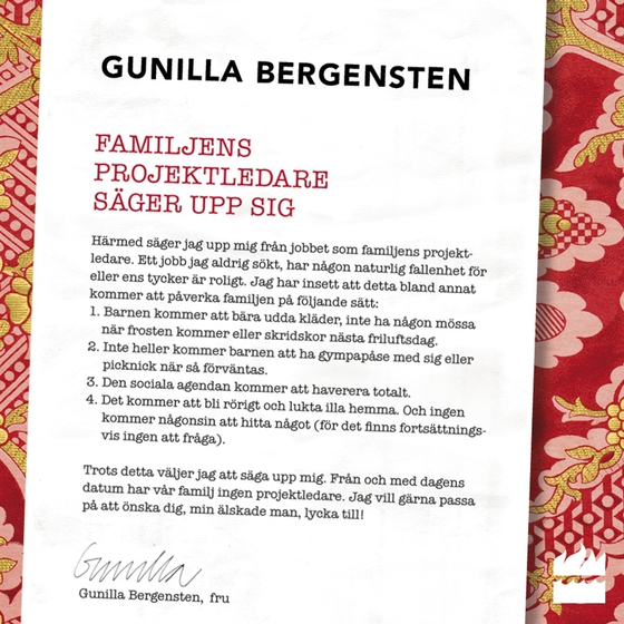 Familjens projektledare säger upp sig