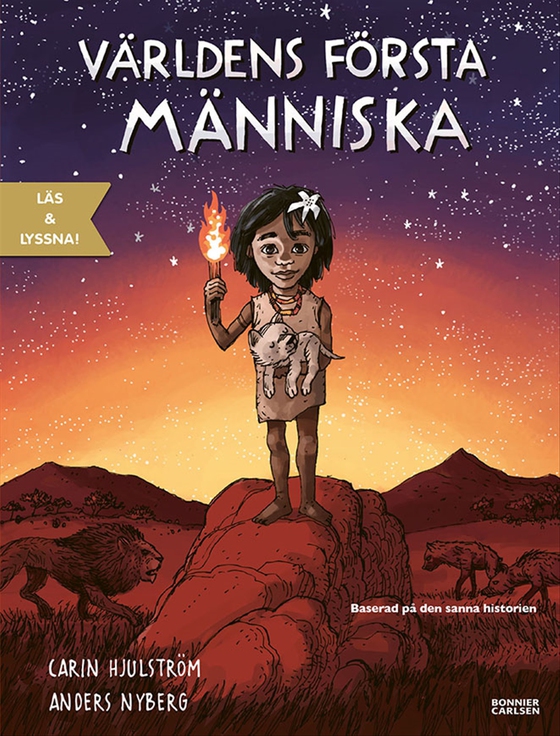 Världens första människa (e-bok + ljud) (e-bok) av Carin Hjulström