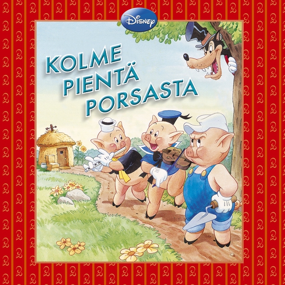 Kolme pientä porsasta (ljudbok) av Disney 