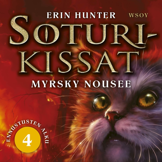 Soturikissat: Ennustusten alku 4: Myrsky nousee (ljudbok) av Erin Hunter