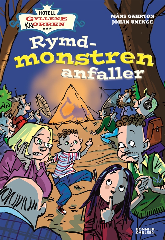 Rymdmonstren anfaller (e-bok) av Johan Unenge