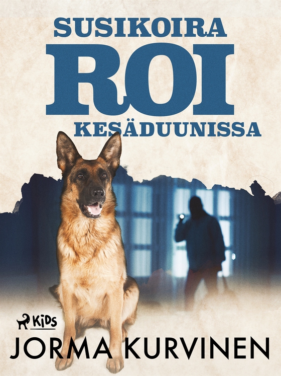 Susikoira Roi kesäduunissa