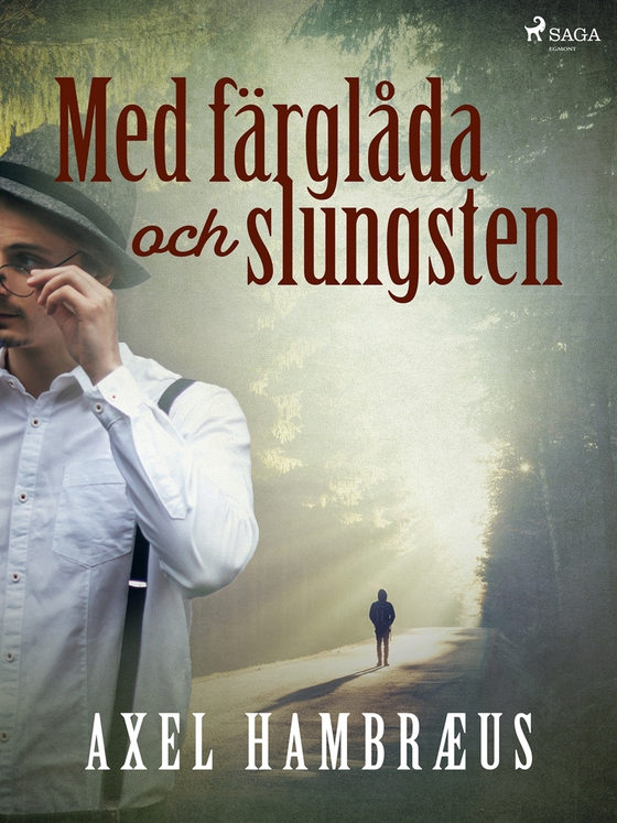 Med färglåda och slungsten