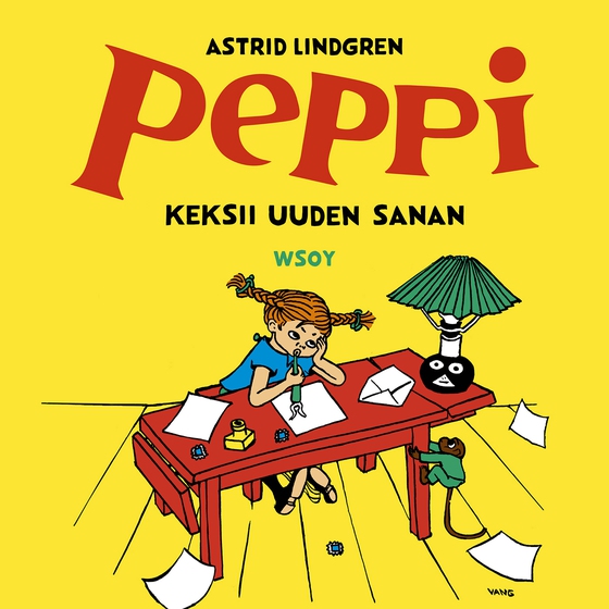 Peppi keksii uuden sanan (ljudbok) av Astrid Lindgren