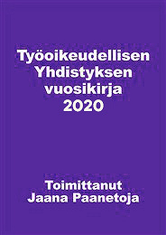 Työoikeudellisen Yhdistyksen vuosikirja 2020