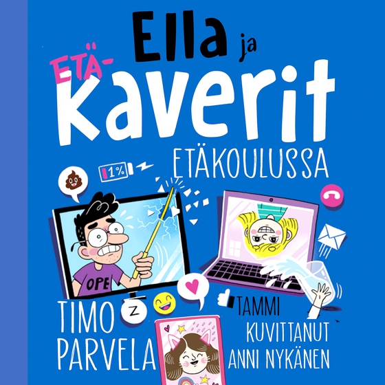 Ella ja kaverit etäkoulussa