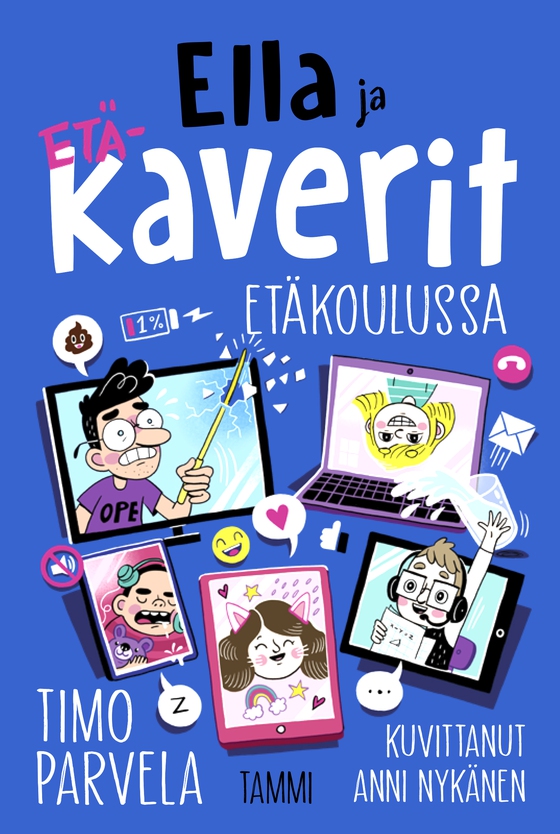 Ella ja kaverit etäkoulussa (e-bok) av Timo Parvela