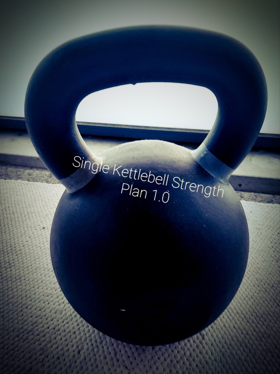 Single kettlebell strength plan 1.0: Kettlebell press program