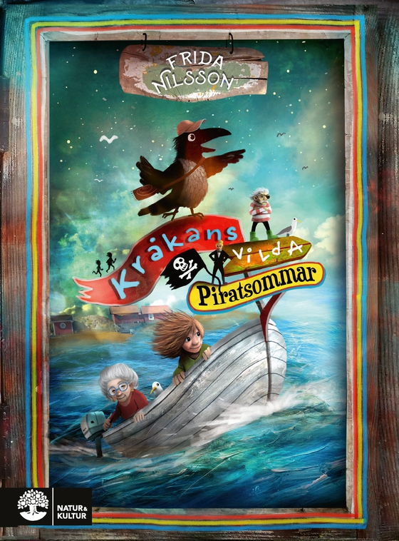 Kråkans vilda piratsommar (e-bok) av Frida Nilsson