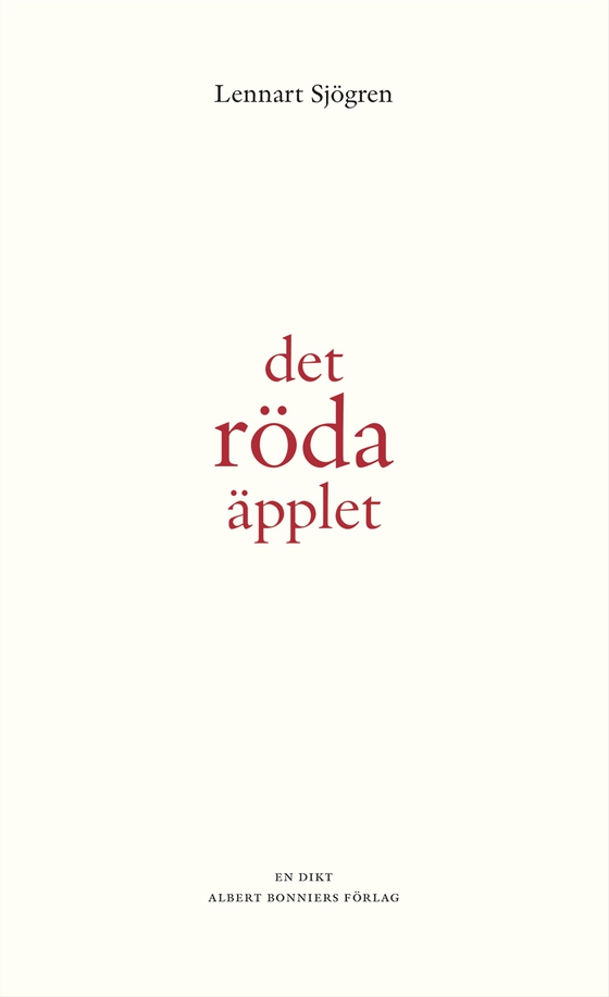 Det röda äpplet : en dikt