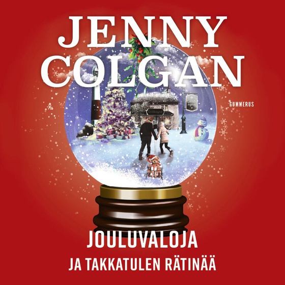 Jouluvaloja ja takkatulen rätinää