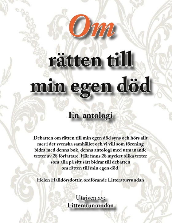 Om rätten till min egen död (e-bok) av -