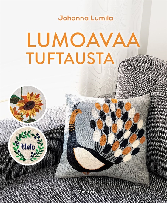 Lumoavaa tuftausta