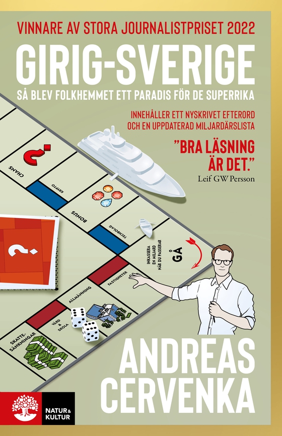 Girig-Sverige (e-bok) av Andreas Cervenka