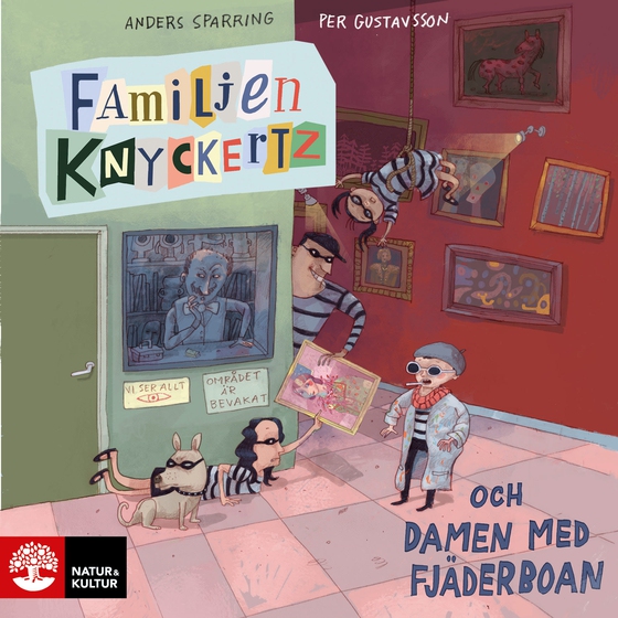 Familjen Knyckertz och damen med fjäderboan