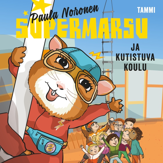 Supermarsu ja kutistuva koulu (ljudbok) av Paula Noronen