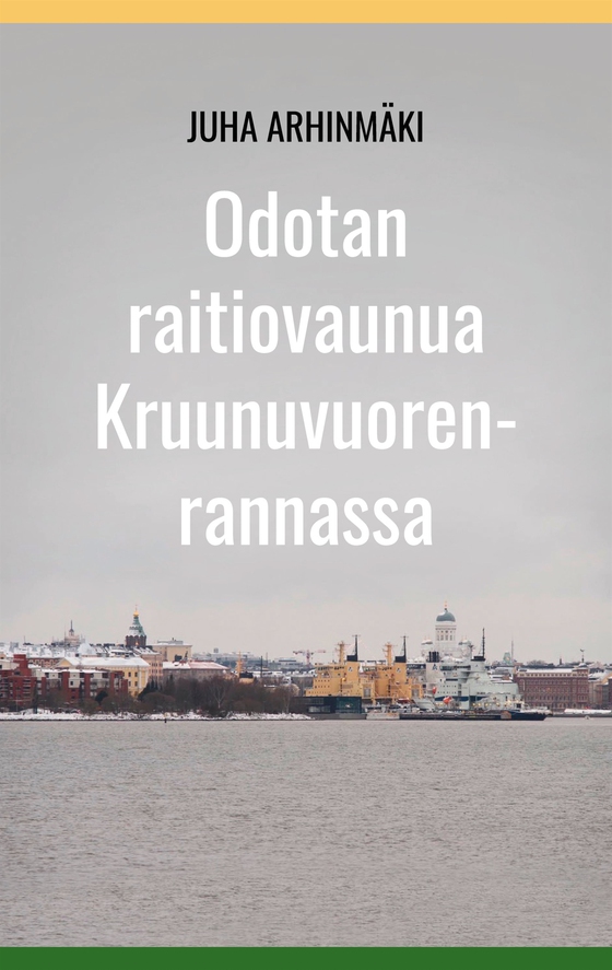 Odotan raitiovaunua Kruunuvuorenrannassa