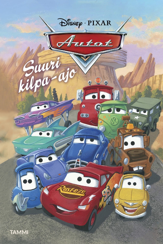 Pixar Autot. Suuri kilpa-ajo