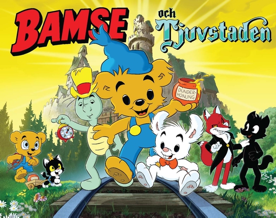Bamse och Tjuvstaden (Läs & lyssna)