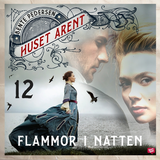 Flammor i natten (ljudbok) av Bente Pedersen