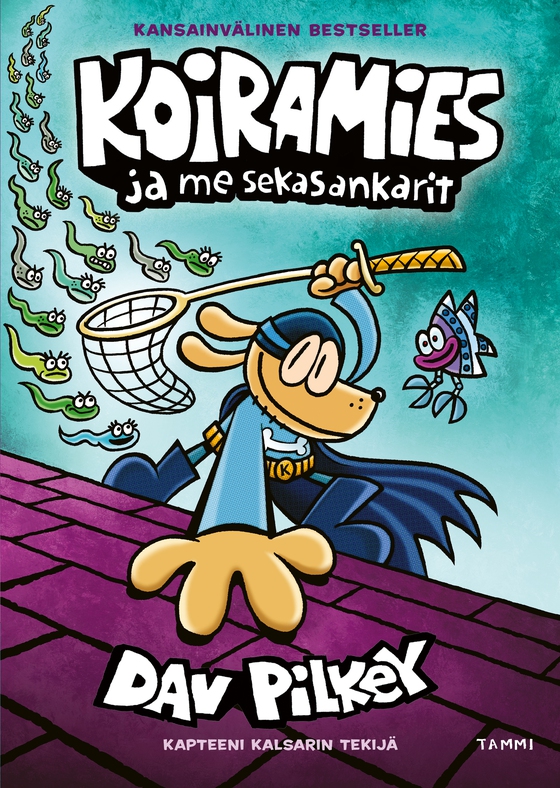 Koiramies ja me sekasankarit (e-bok) av Dav Pilkey
