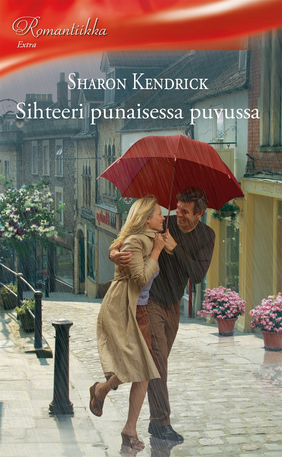 Sihteeri punaisessa puvussa