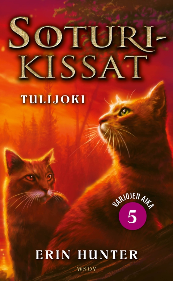 Soturikissat: Varjojen aika 5: Tulijoki (e-bok) av Erin Hunter