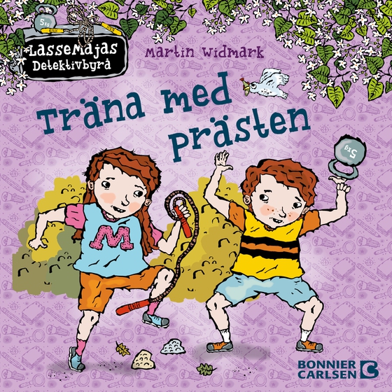 LasseMajas sommarlovsbok. Träna med Prästen (ljudbok) av Martin Widmark