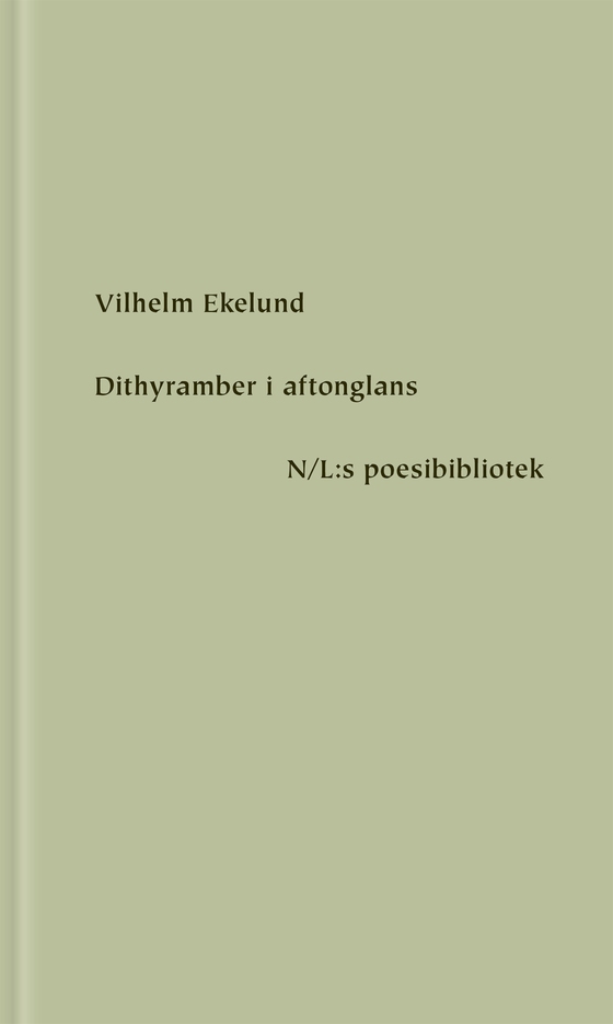 Dithyramber i aftonglans