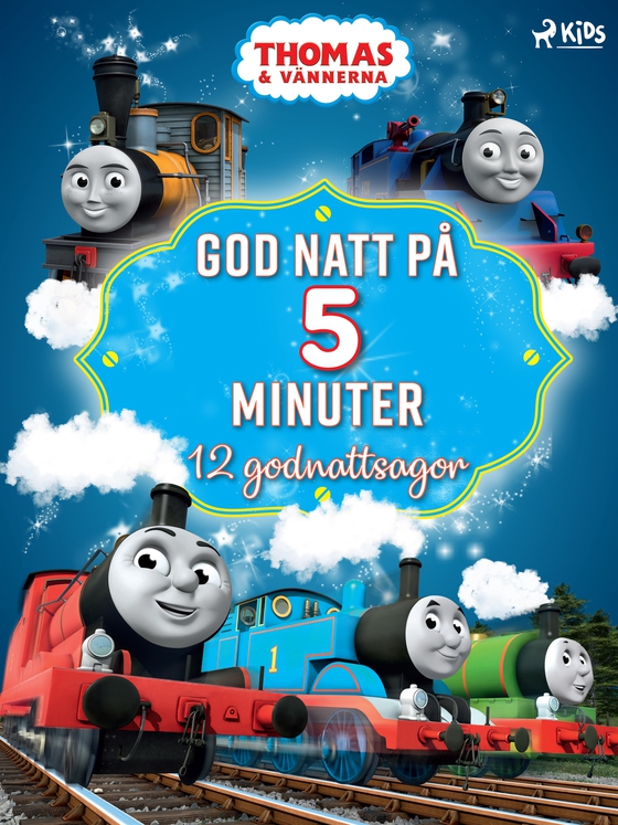 Thomas och vännerna - God natt på 5 minuter - 12 godnattsagor (e-bok) av Mattel 