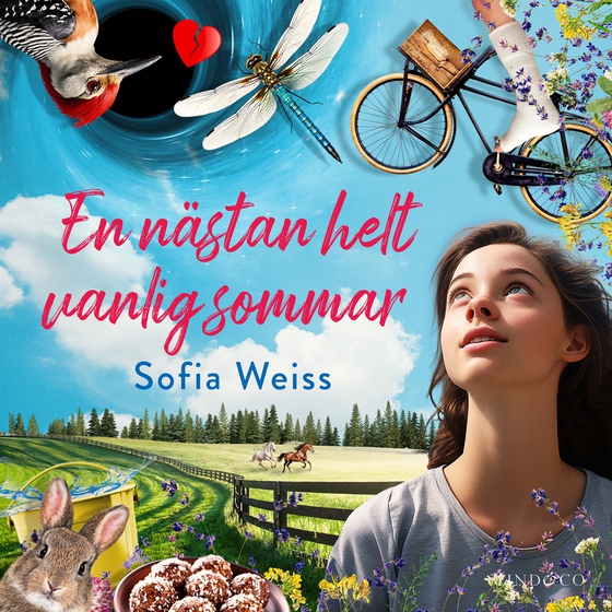 En nästan helt vanlig sommar (ljudbok) av Sofia Weiss