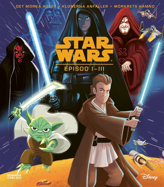 Star Wars. Episod I-III bilderbokssamling (e-bok) av -