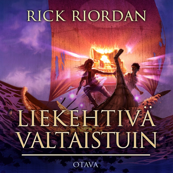 Liekehtivä valtaistuin (ljudbok) av Rick Riordan