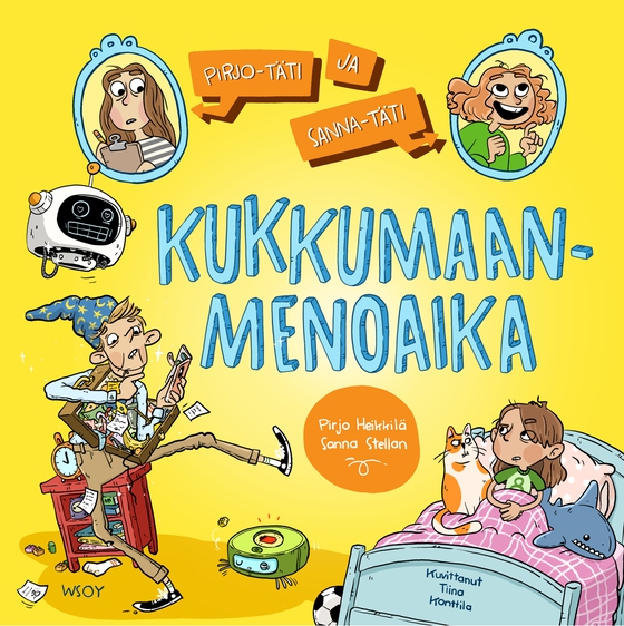 Pirjo-täti ja Sanna-täti: Kukkumaanmenoaika (ljudbok) av Pirjo Heikkilä