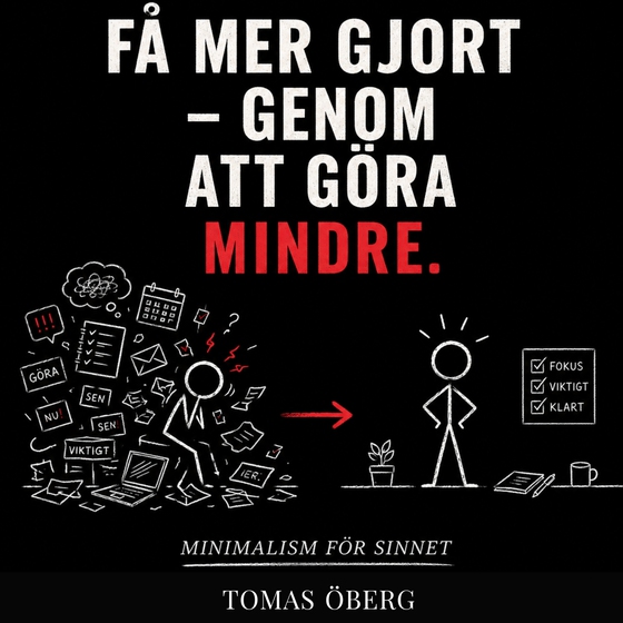 Få mer gjort  – genom  att göra mindre - Minimalism  för sinnet