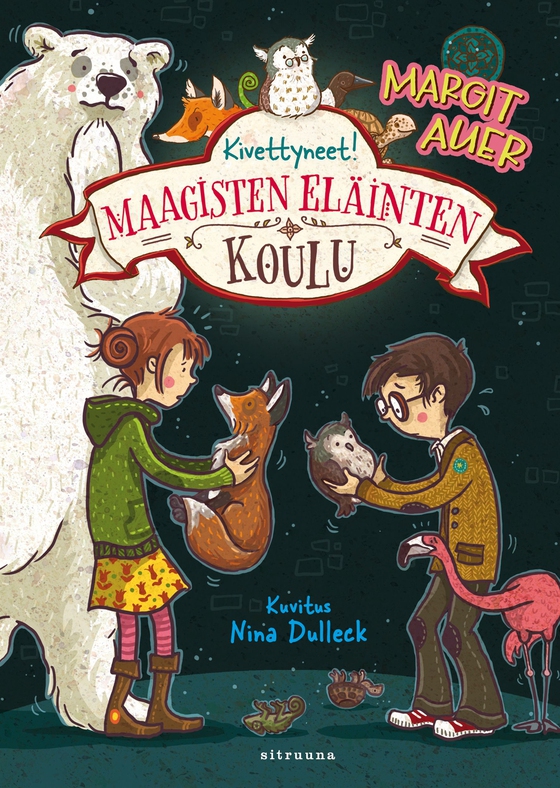 Maagisten eläinten koulu 9 - Kivettyneet! (e-bok) av Margit Auer