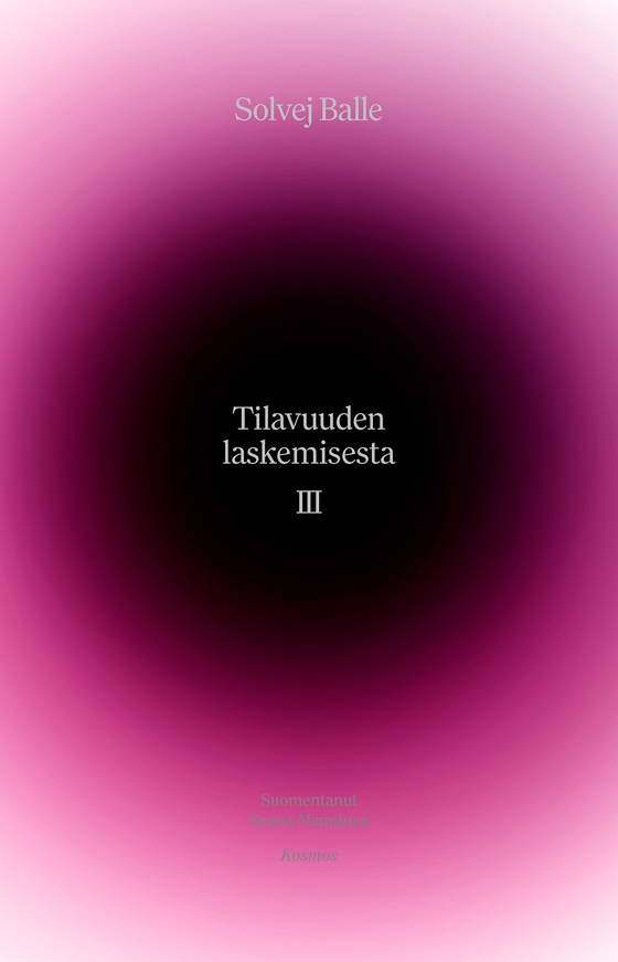 Tilavuuden laskemisesta III