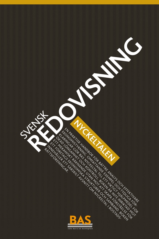 Svensk redovisning. Nyckeltalen