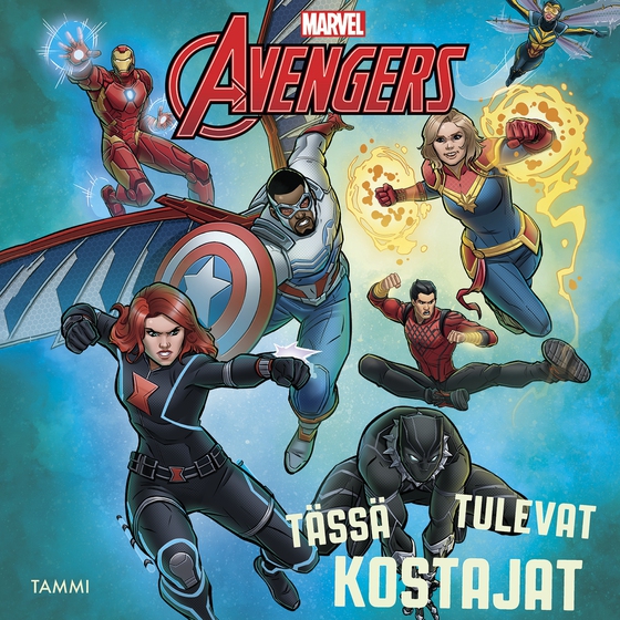 Tässä tulevat Kostajat. Luen itse (ljudbok) av Marvel 