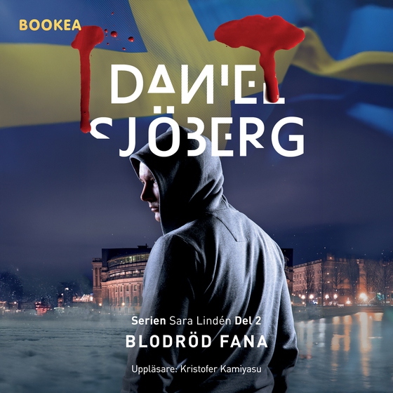 Blodröd fana