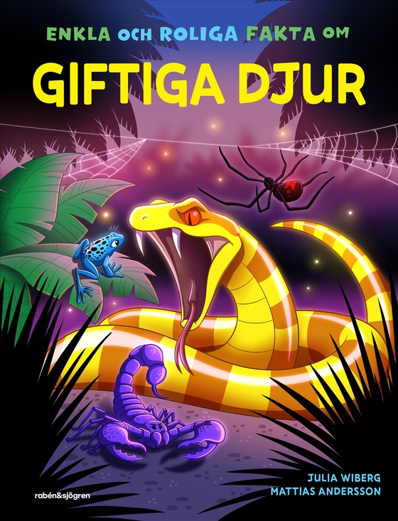 Enkla och roliga fakta om giftiga djur