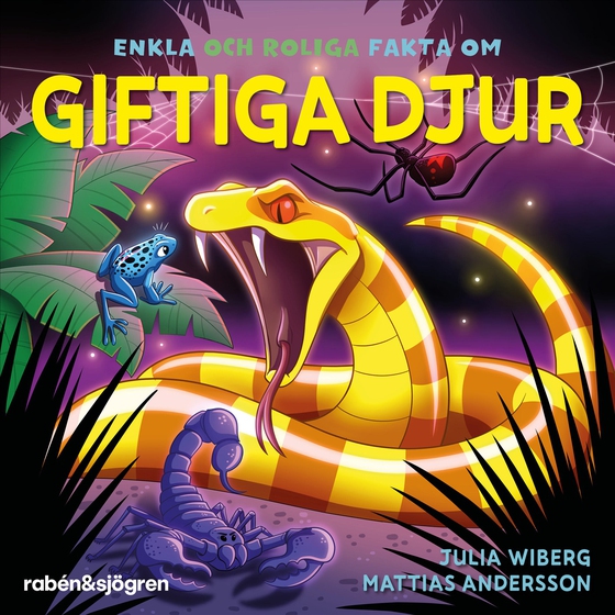 Enkla och roliga fakta om giftiga djur