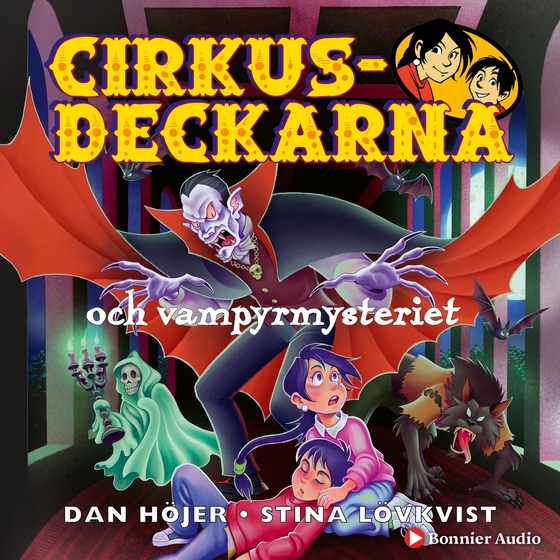 Cirkusdeckarna och vampyrmysteriet (ljudbok) av Dan Höjer