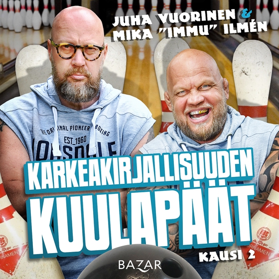 Karkeakirjallisuuden kuulapäät K2