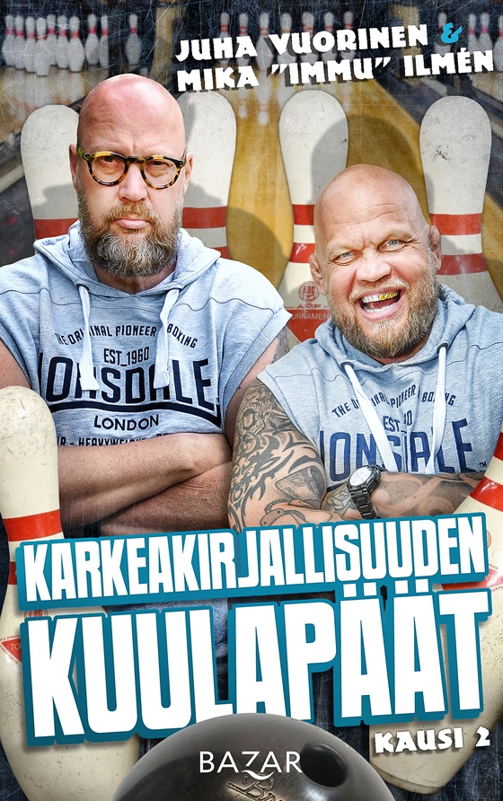Karkeakirjallisuuden kuulapäät K2