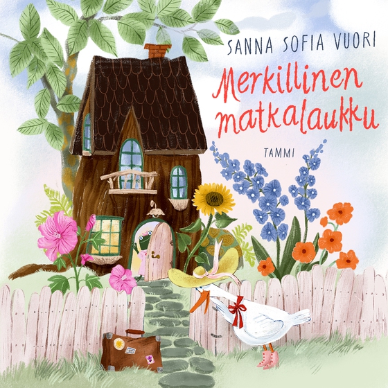 Merkillinen matkalaukku