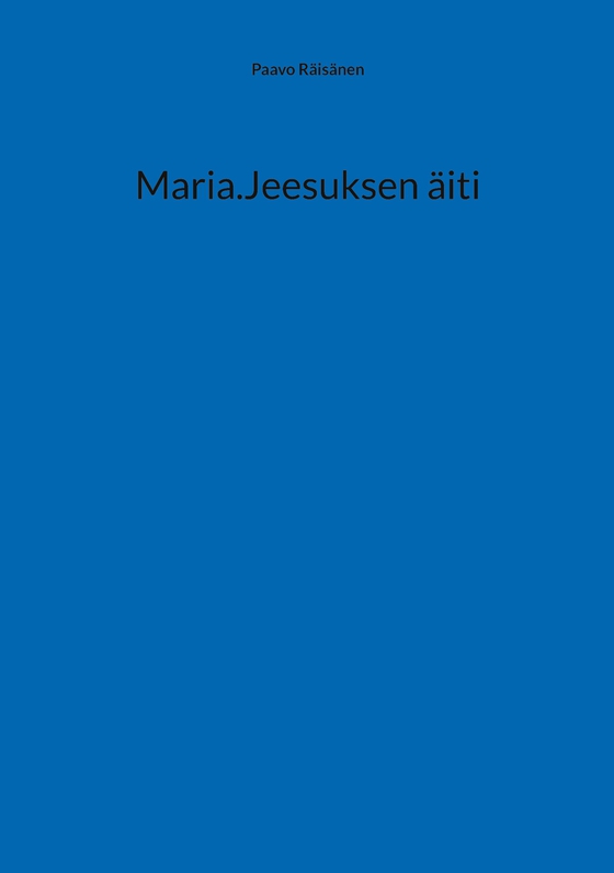 Maria.Jeesuksen äiti