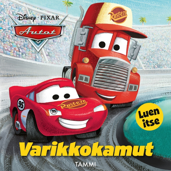 Disney Pixar Autot. Varikkokamut. Luen itse